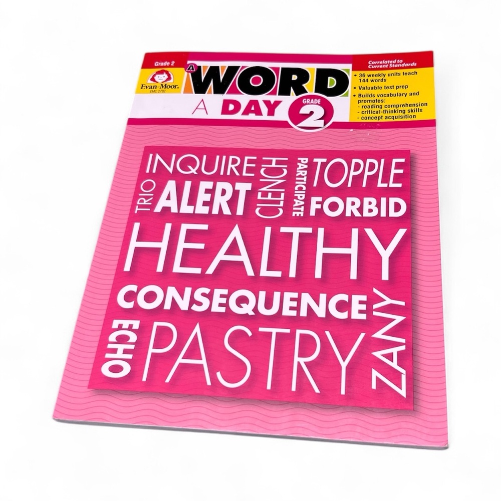 Evan-Moor A Word A Day – Grade 2 Vocabulary Workbook